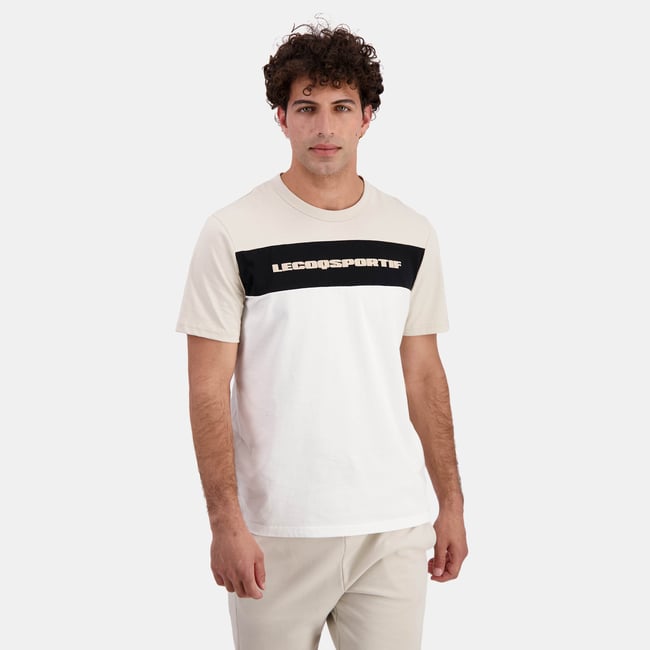T-shirt  Contemporain peyote/marshmallow <span itemprop=