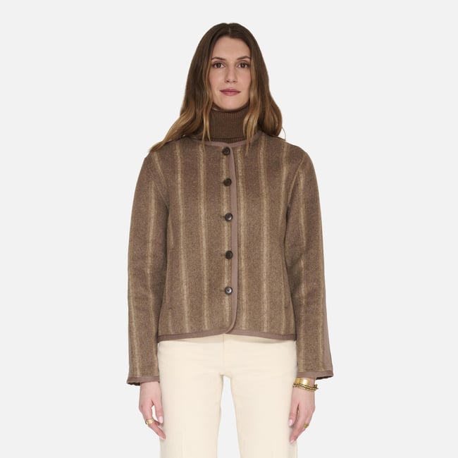 Veste VICENTA nuts <span itemprop=