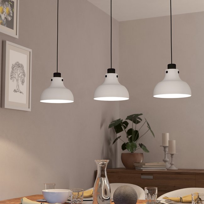 Candeeiro de teto Matlock, EGLO cinzento/preto <span itemprop=