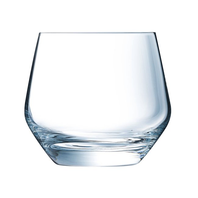 6 verres à eau moderne 35cl Ultime - Cristal d'Arques - Verre ultra transparent moderne Couleur transparent <span itemprop=