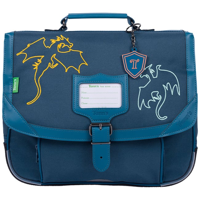 Cartable bleu <span itemprop=