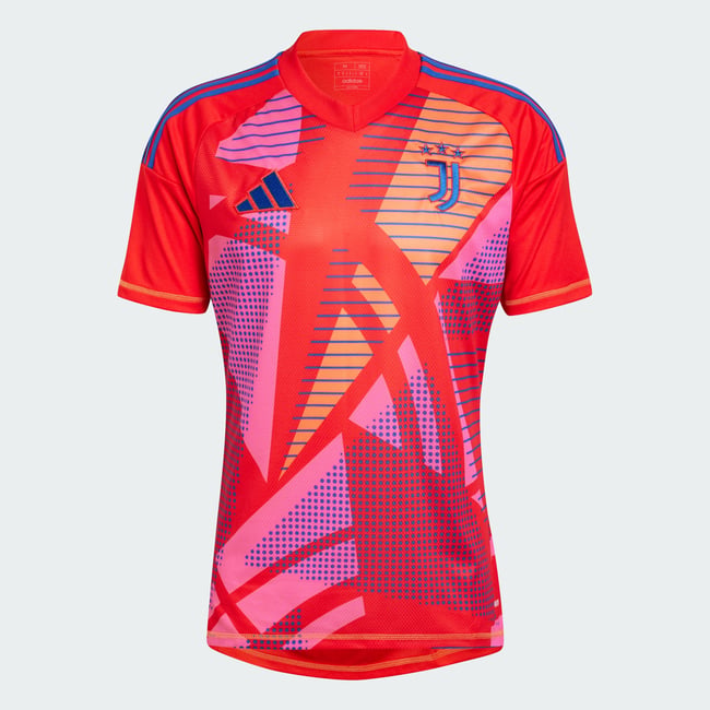 Maillot de gardien de but manches courtes Juventus 24/25 red / royal blue <span itemprop=