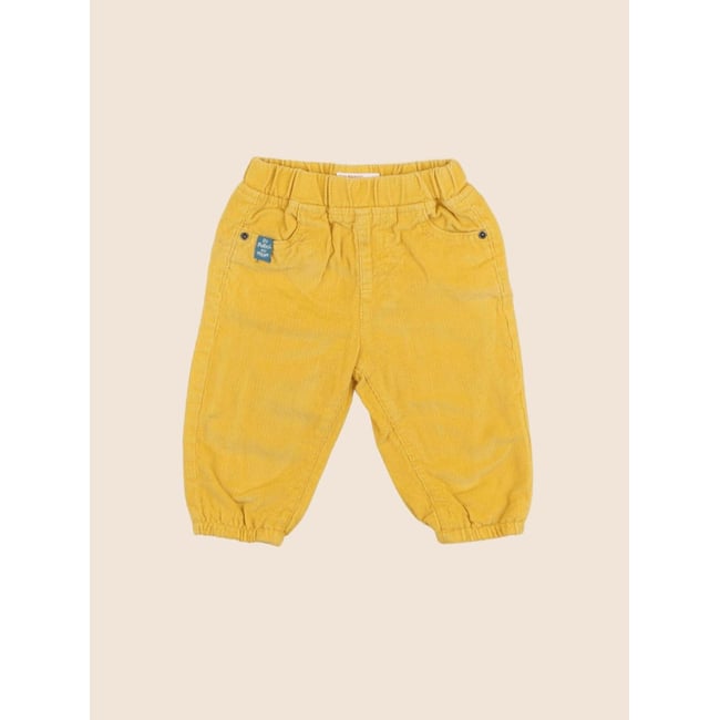 Pantalon - Très bon état jaune <span itemprop=