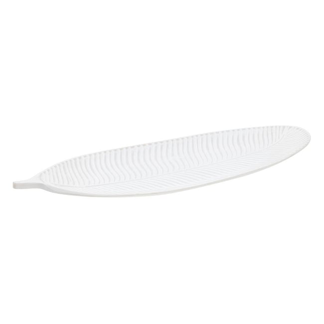 Vide-poche oblong MAIA Couleur blanc <span itemprop=