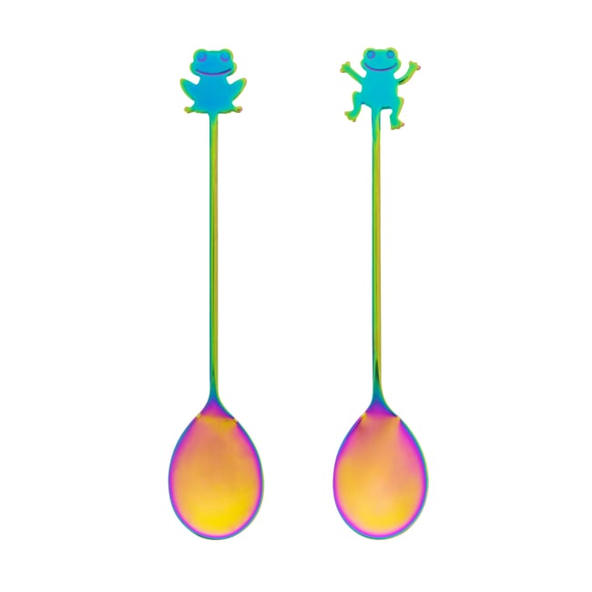 Set de 2 cuillères à café  Frogouccino Couleur v002239 <span itemprop=