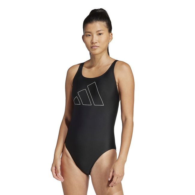 Bañador enterizo de piscina negro <span itemprop=