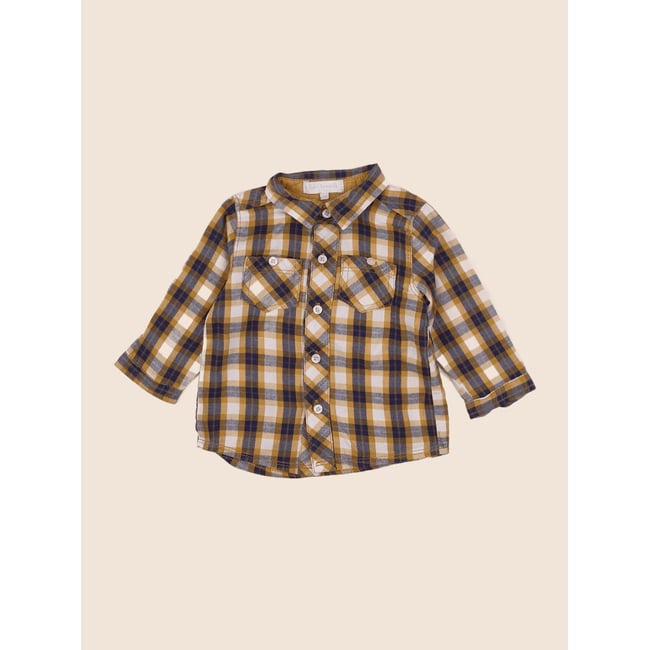 Chemise - Très bon état jaune <span itemprop=