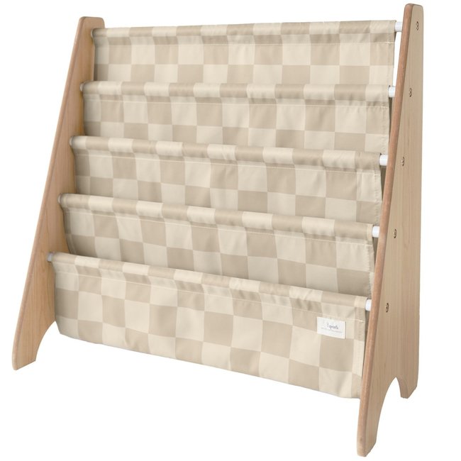 Bibliothèque en tissu Couleur beige, écru <span itemprop=