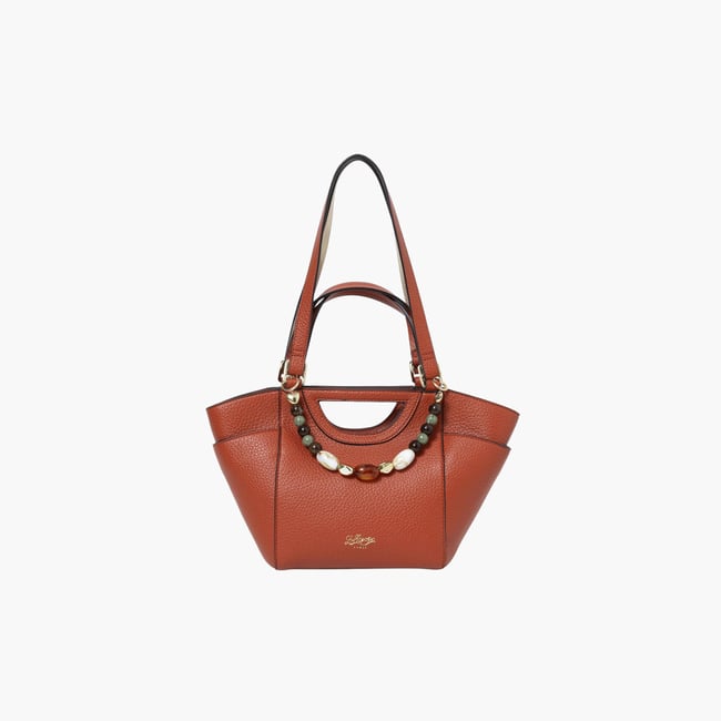 Sac shopper  Stefie orange <span itemprop=