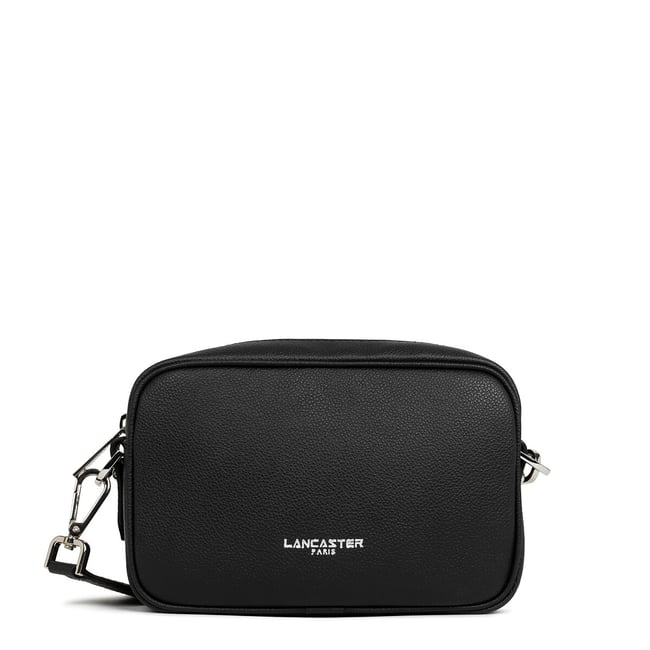 Milano Ama Zip-Up Shoulder Bag, black, LANCASTER