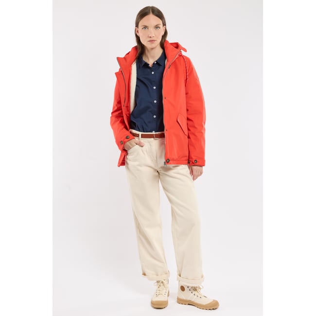 Parka courte en polyester recyclé BAGAD - BERMUDES