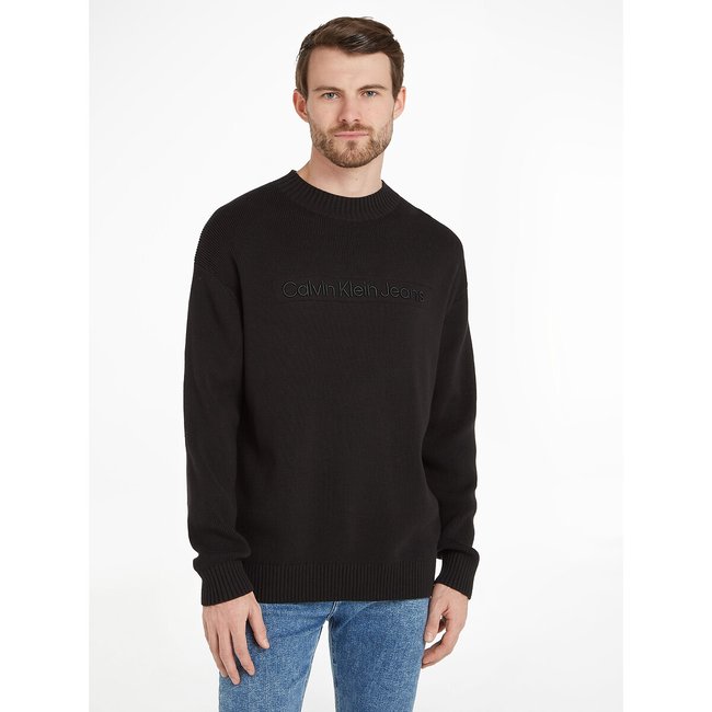 Camisola leve, gola subida preto <span itemprop=