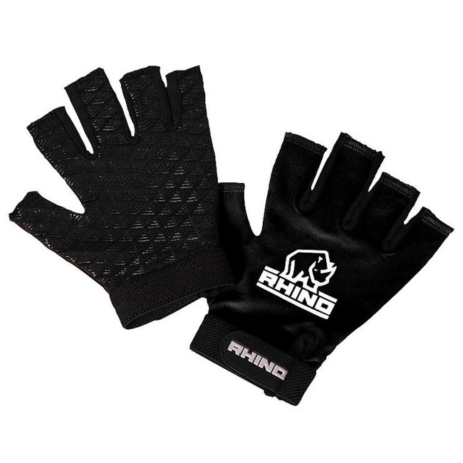 Mitaines de rugby PRO noir <span itemprop=