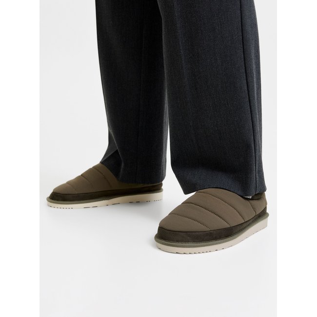 Chaussons D'intérieur marron - dark olive <span itemprop=