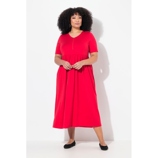 Robe maxi à manches courtes - ULLA POPKEN