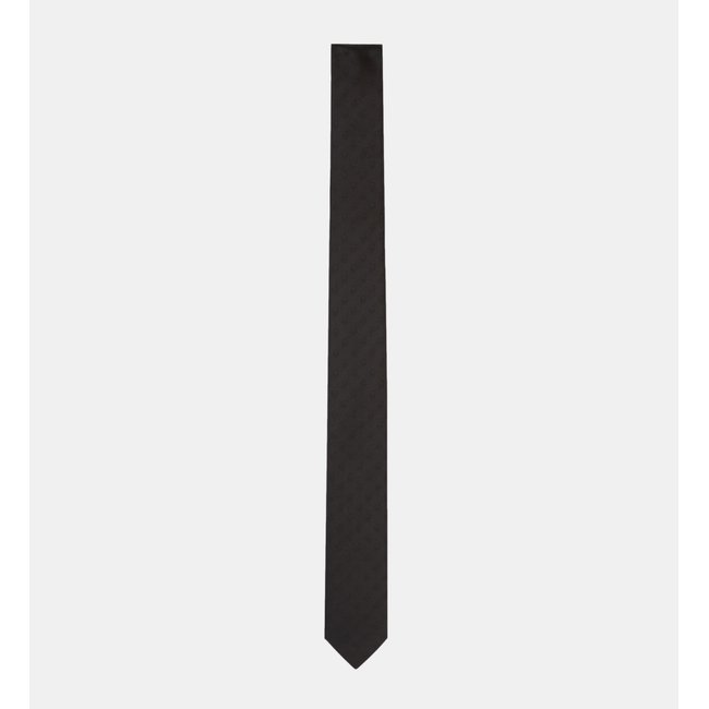 Cravate en soie black <span itemprop=