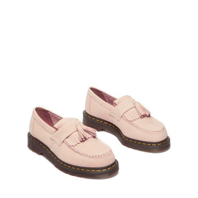 Mocassins Adrian YS en cuir Milled Nubuck WP rose <span itemprop=