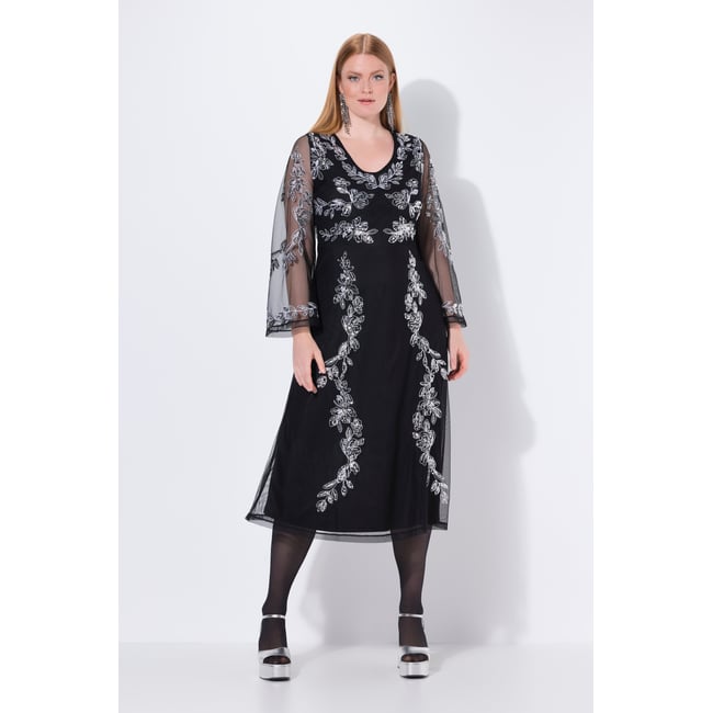 Robe de soirée avec encolure en V - ULLA POPKEN