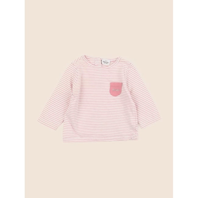 Tee-shirt - Bon état rose <span itemprop=