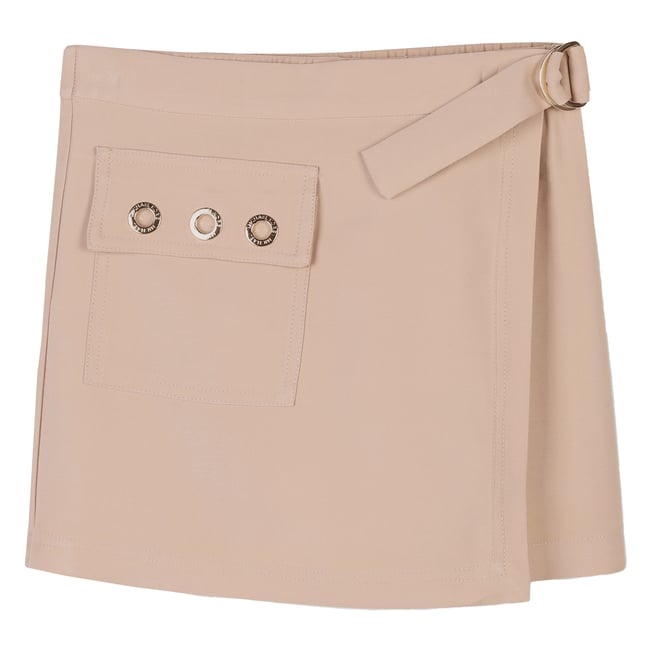 Short à ceinture élastiquée ficelle <span itemprop=