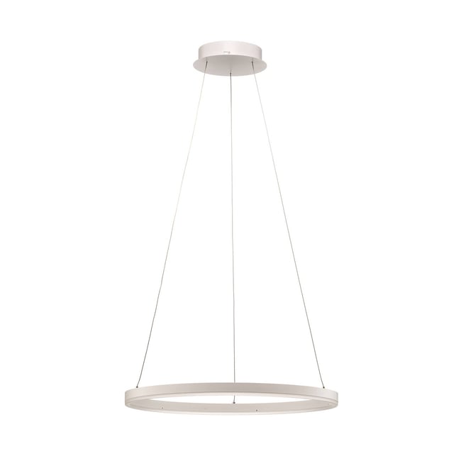 Suspension en métal moderneLED, Albiona Couleur blanc <span itemprop=