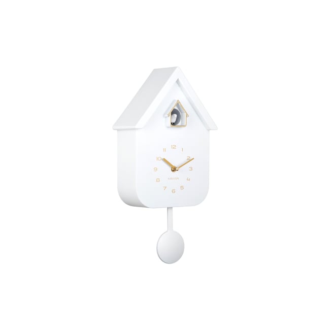 Horloge Murale Plastique SOLO COLOR CUCKOO - KARLSSON