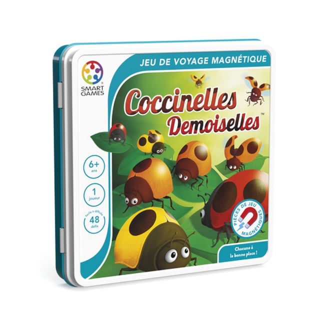 SmartGames Coccinelles Demoiselles Jeu de société Logique bleu <span itemprop=