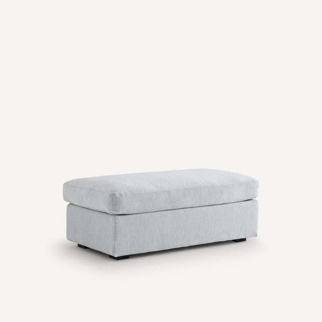 Reposapiés de bucle de algodón reciclado, Neo Chiquito azul hielo <span itemprop=