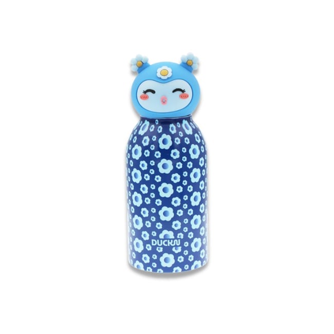 Gourde isotherme monstre bleu, Mimiki Couleur bleu <span itemprop=