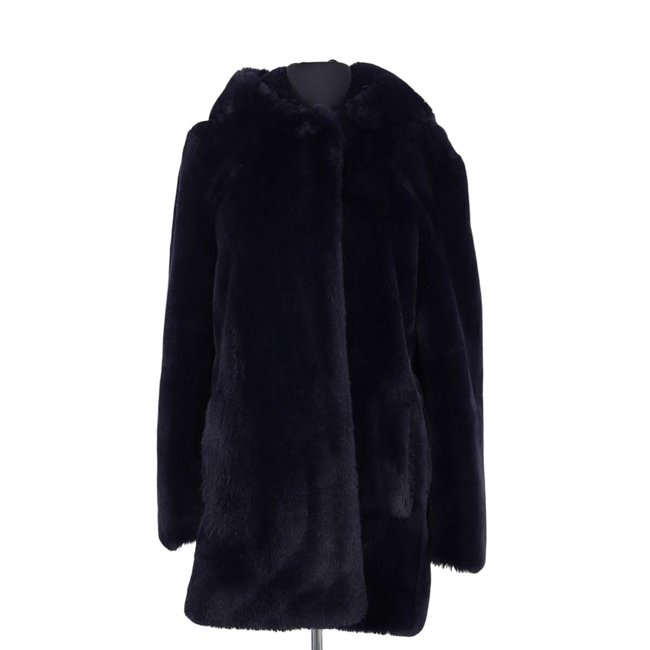 Manteau - Très Bon État marine <span itemprop=