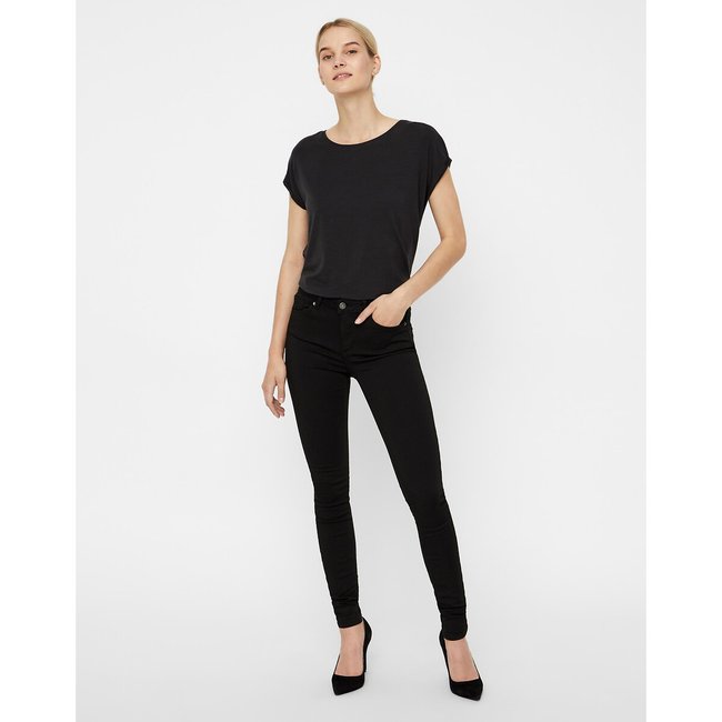 Джинсы суперскинни черный VERO MODA