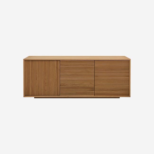Buffet chêne strié MAX Couleur marron, naturel clair <span itemprop=