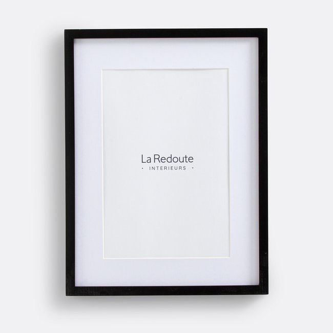 Cadre en pin 40 x 30 cm, Pineta Couleur noir <span itemprop=