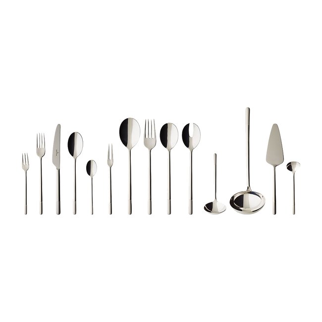 Ménagère 70Pcs. ELLA Couleur argent/platine <span itemprop=