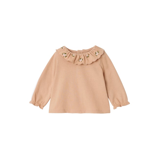 T-shirt manches longues blush <span itemprop=