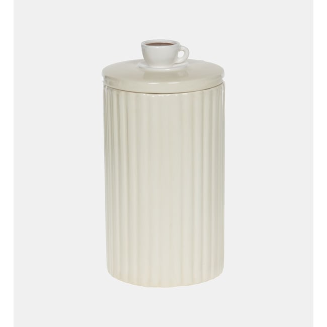 Boîte décorative - grand modèle écru <span itemprop=