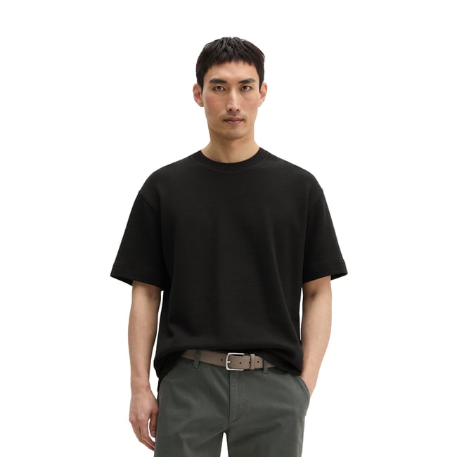 T-shirt DfC relaxed avec une structure fine - MARC O'POLO