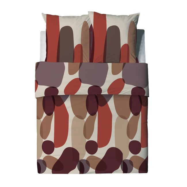 Parure De Lit Jopline Avec Housse De Couette Et Taie(s) D'oreiller imprimé <span itemprop=