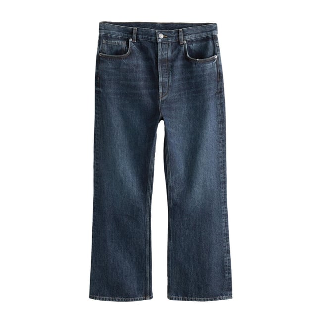Jean sac bleu foncé <span itemprop=