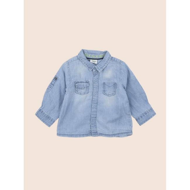 Chemise - Très bon état bleu <span itemprop=