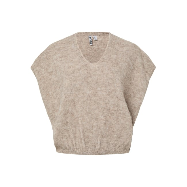 Pull sans manches à col V - PIECES