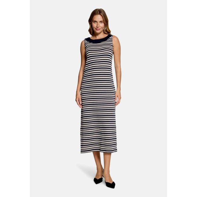 Robe d'été sans manches dark blue/nature <span itemprop=