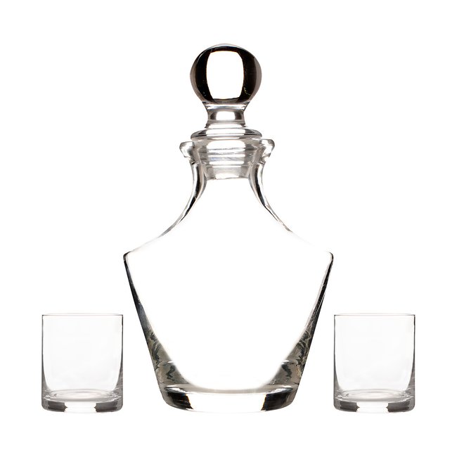 Selected Decanter & Glasses Set, glass, RAVENHEAD