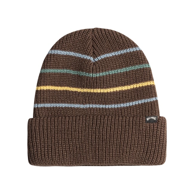Bonnet à revers SIGLE marron dark brown <span itemprop=