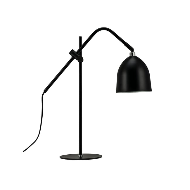 Lampe à poser en Métal EASTON Couleur noir <span itemprop=