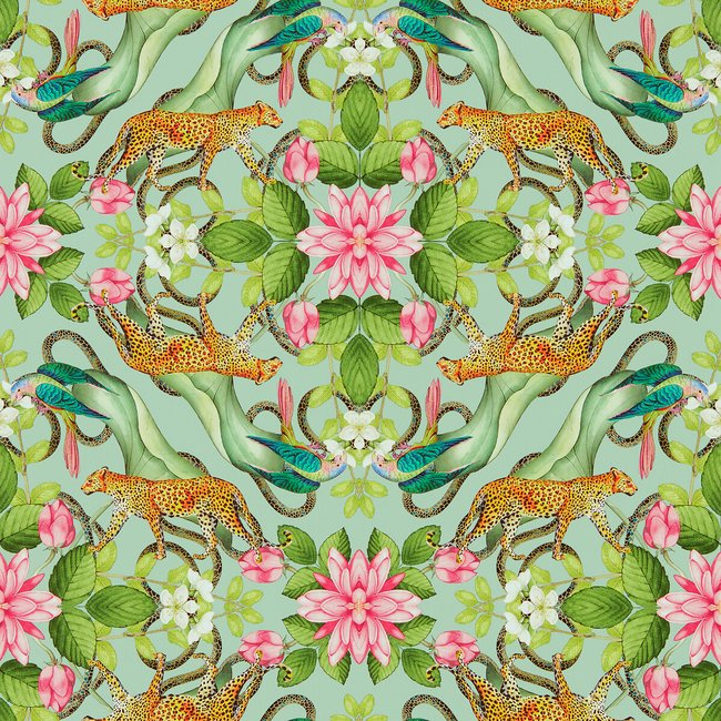 Menagerie Wallpaper - WEDGEWOOD & CLARKE & CLARKE