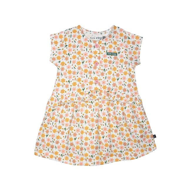 Robe ludivine bebe blanc <span itemprop=