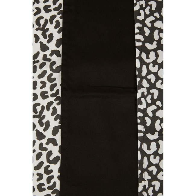 Set of 3 cotton tea towels in all over leopard print black So home La Redoute