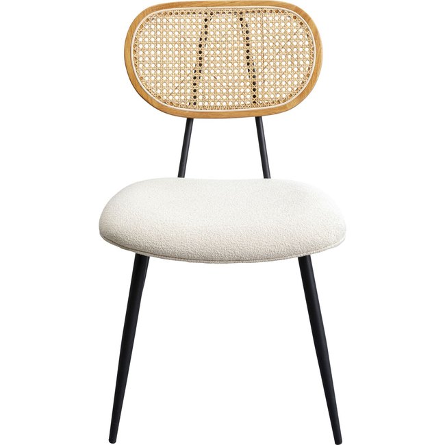 Chaise, ROSALI Couleur crème <span itemprop=