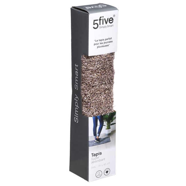 Tapis super absorbant 70X45 Couleur beige <span itemprop=
